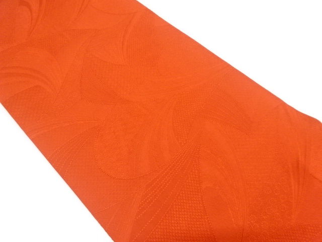 JAPANESE KIMONO / NAGOYA OBI / SILK / WOVEN ABSTRACT PATTERN